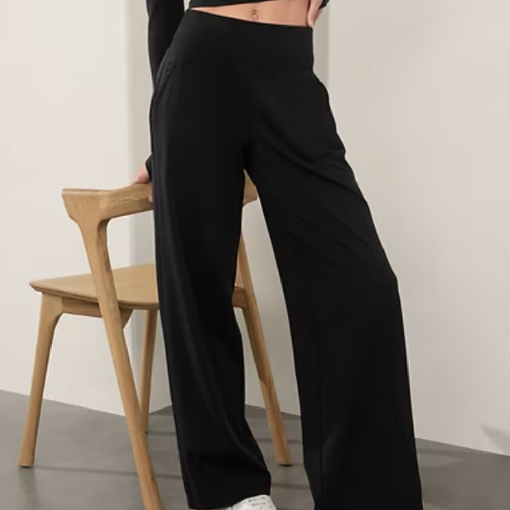 NWOT Athleta Venice High Rise Wide Leg Pant Boot Cut XS